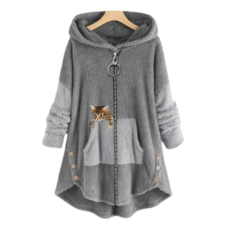 Kuscheliger Kapuzenpullover
