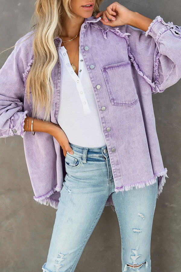 Krohn-e | Stilvolle Damen Jeansjacke