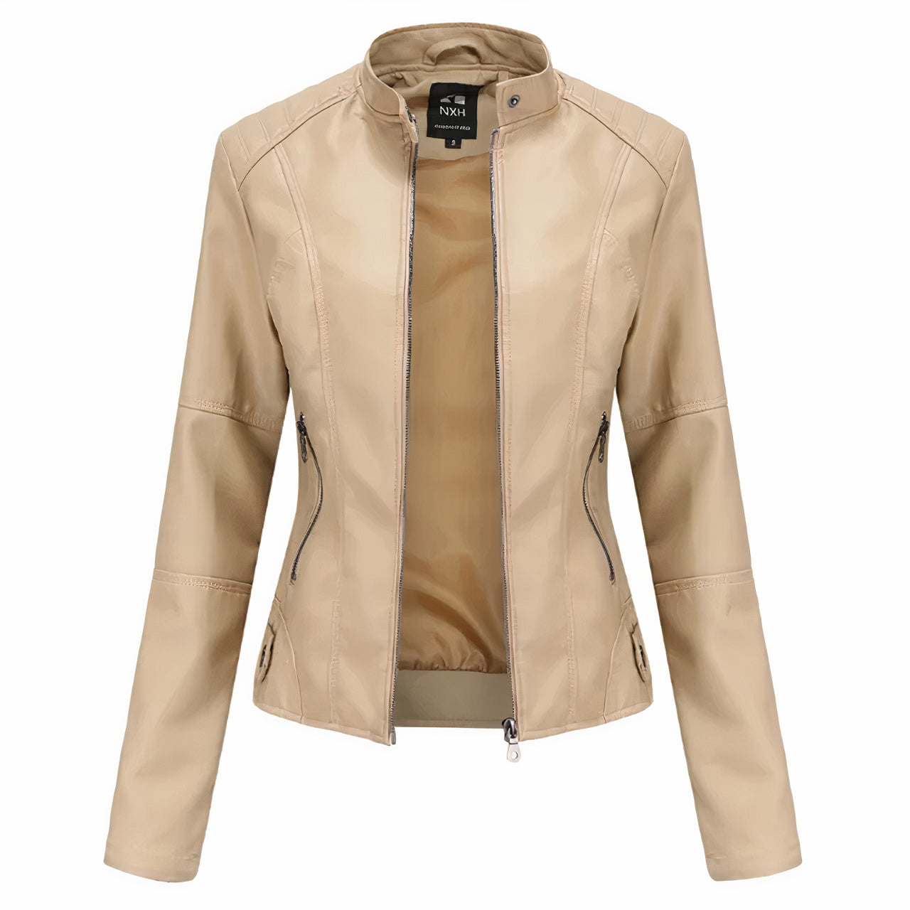 Elegante Lederjacke für Damen - Berthe