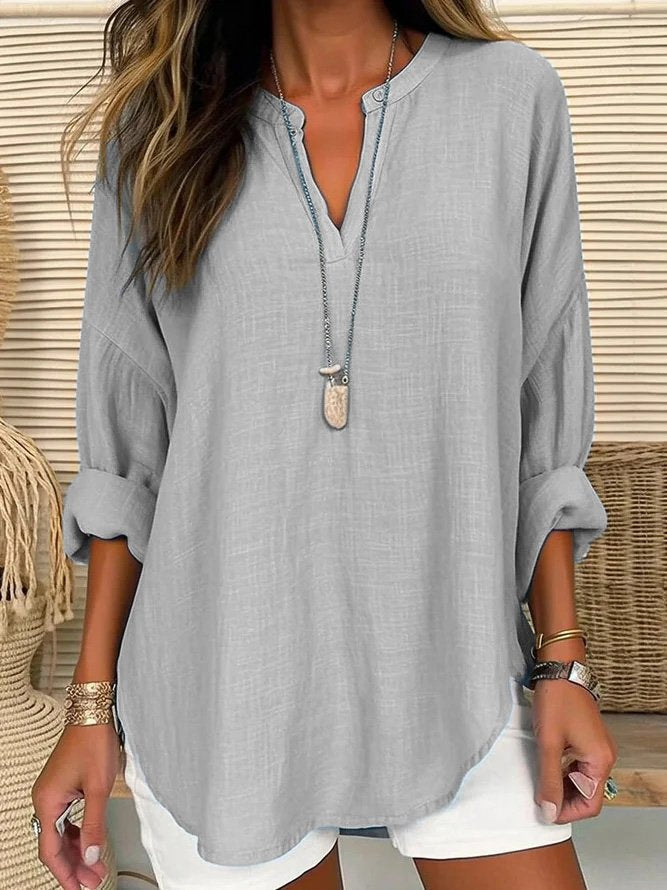 Elegante Leinenbluse für den Sommer - Madeleine