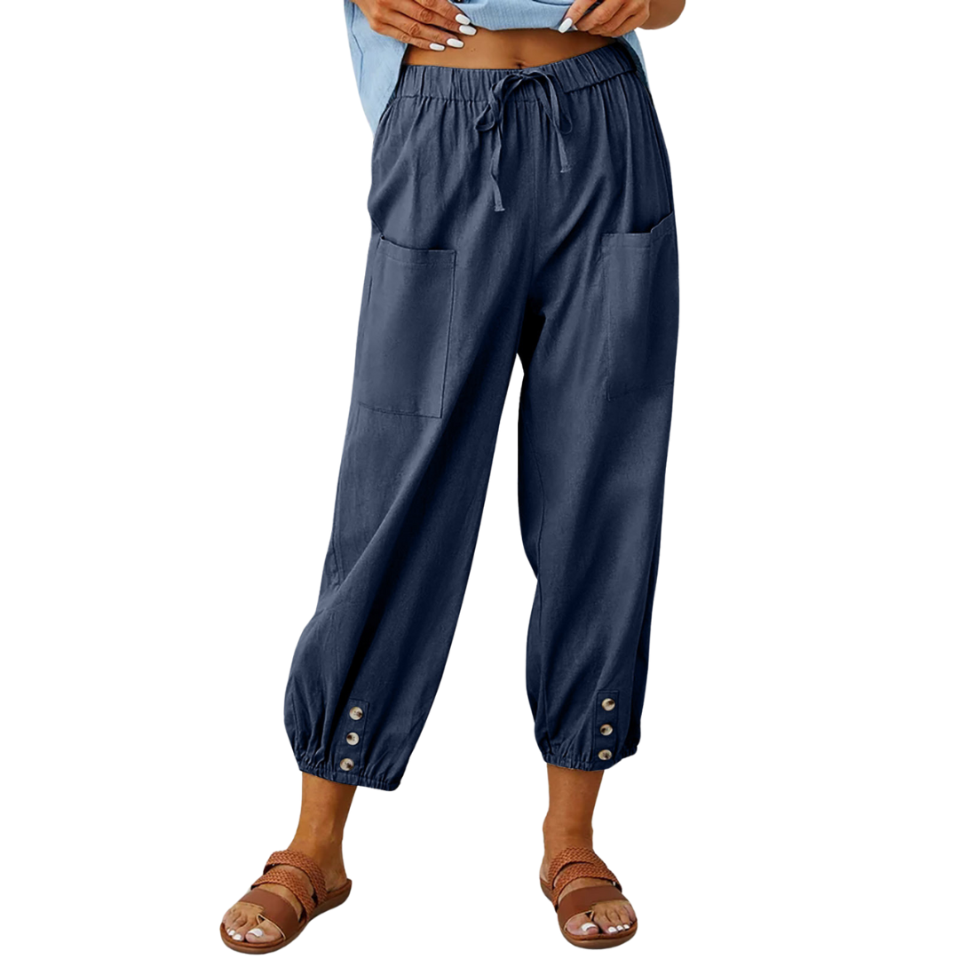 Sommerliche, lässige Leinenhose Mandy