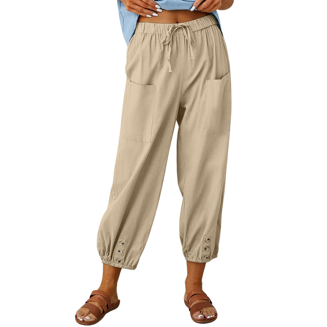 Sommerliche, lässige Leinenhose Mandy