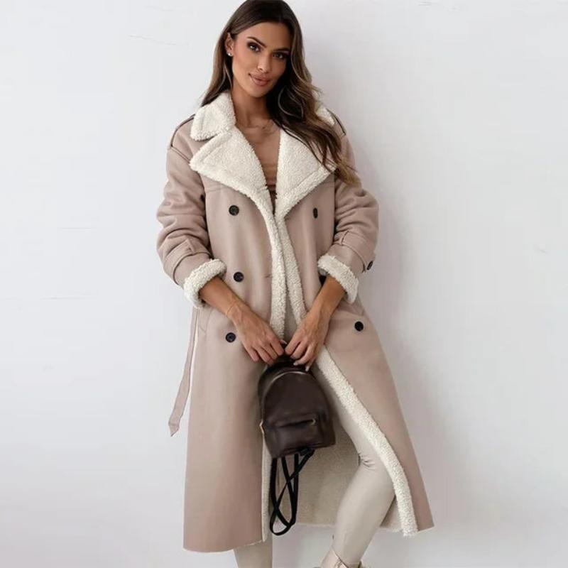 Elegantly warm, long coat - Lisbeth