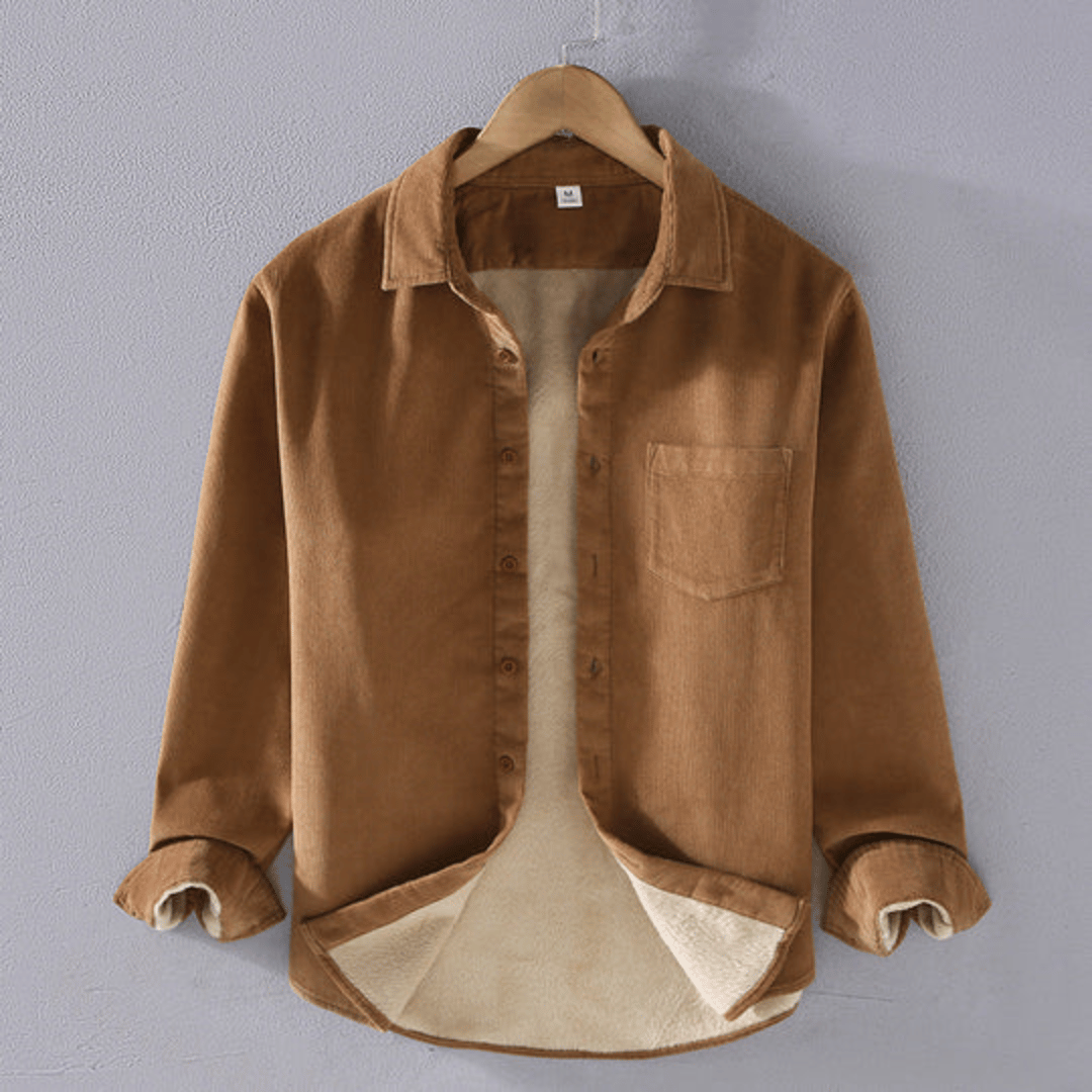 Elegantes Herren-Sommerhemd mit langen Ärmeln – Julius