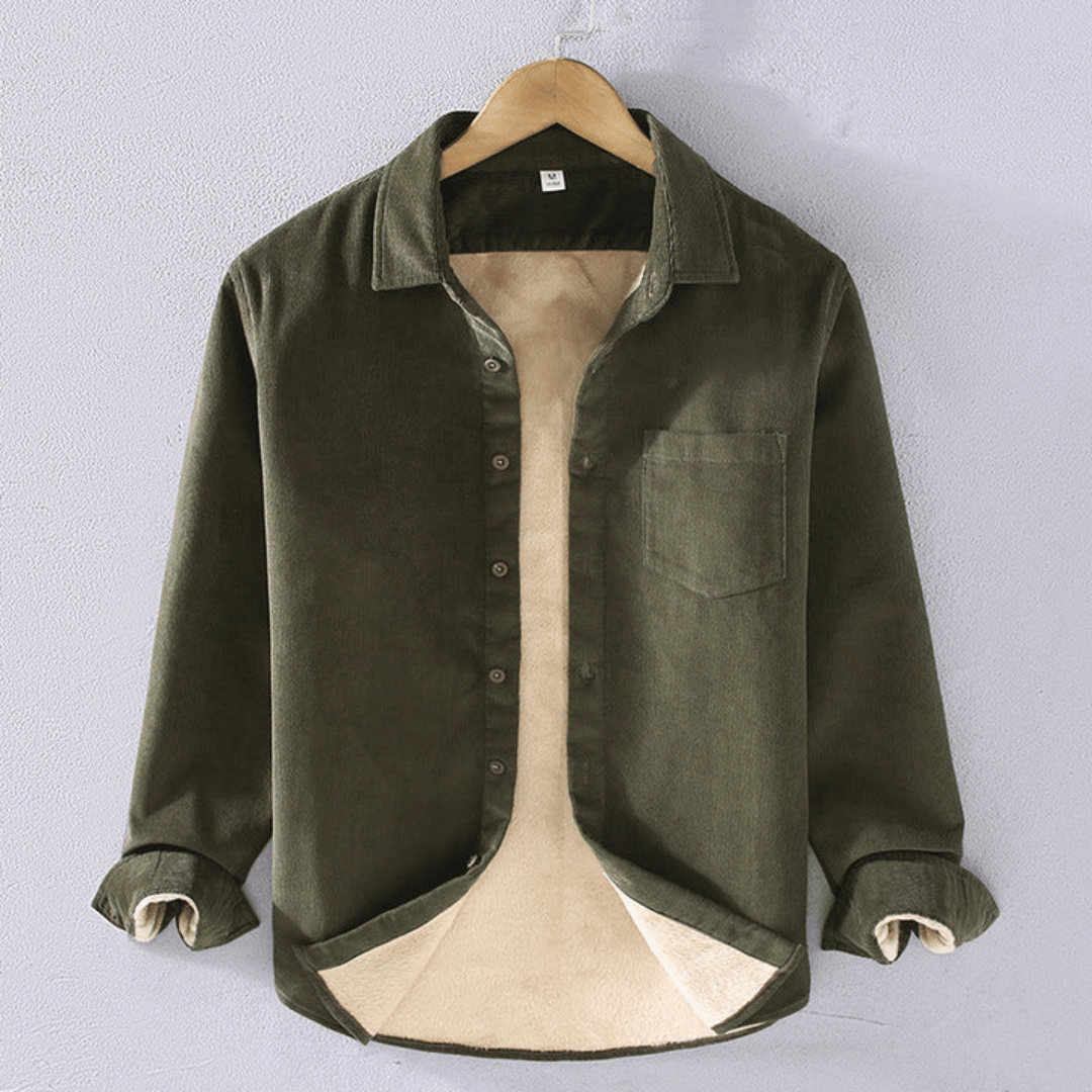 Elegantes Herren-Sommerhemd mit langen Ärmeln – Julius