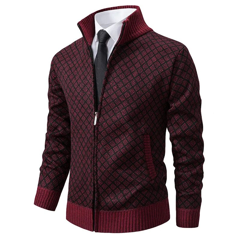 Männer-Zipperpullover - Leonhardt (Schlank geschnitten)