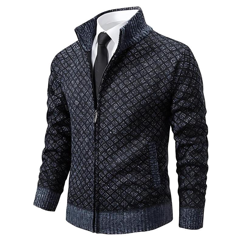 Männer-Zipperpullover - Leonhardt (Schlank geschnitten)
