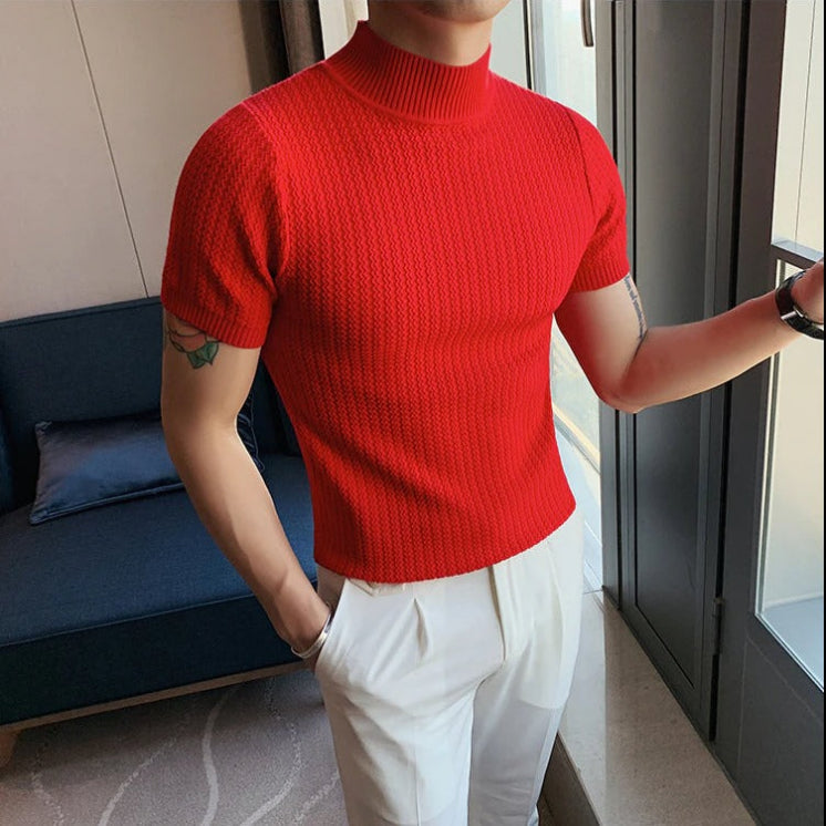 Elegantes und schmales Herren-Sommerhemd von Asmusio