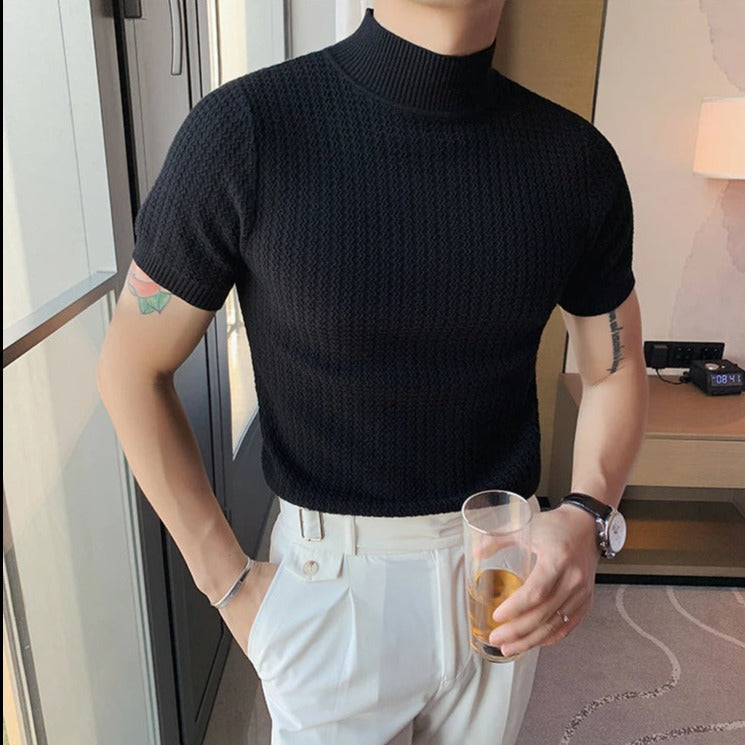 Elegantes und schmales Herren-Sommerhemd von Asmusio