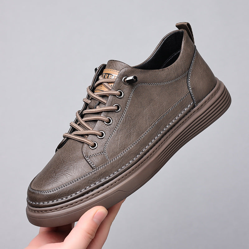 Herrenschuhe aus echtem Leder - Modell Egon