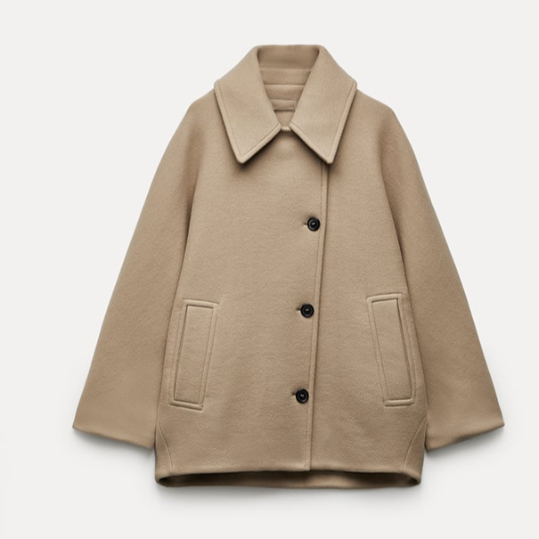 Krohn-e | Wolljacke Luxuriös und Bequem Ideal für Kalte Tage