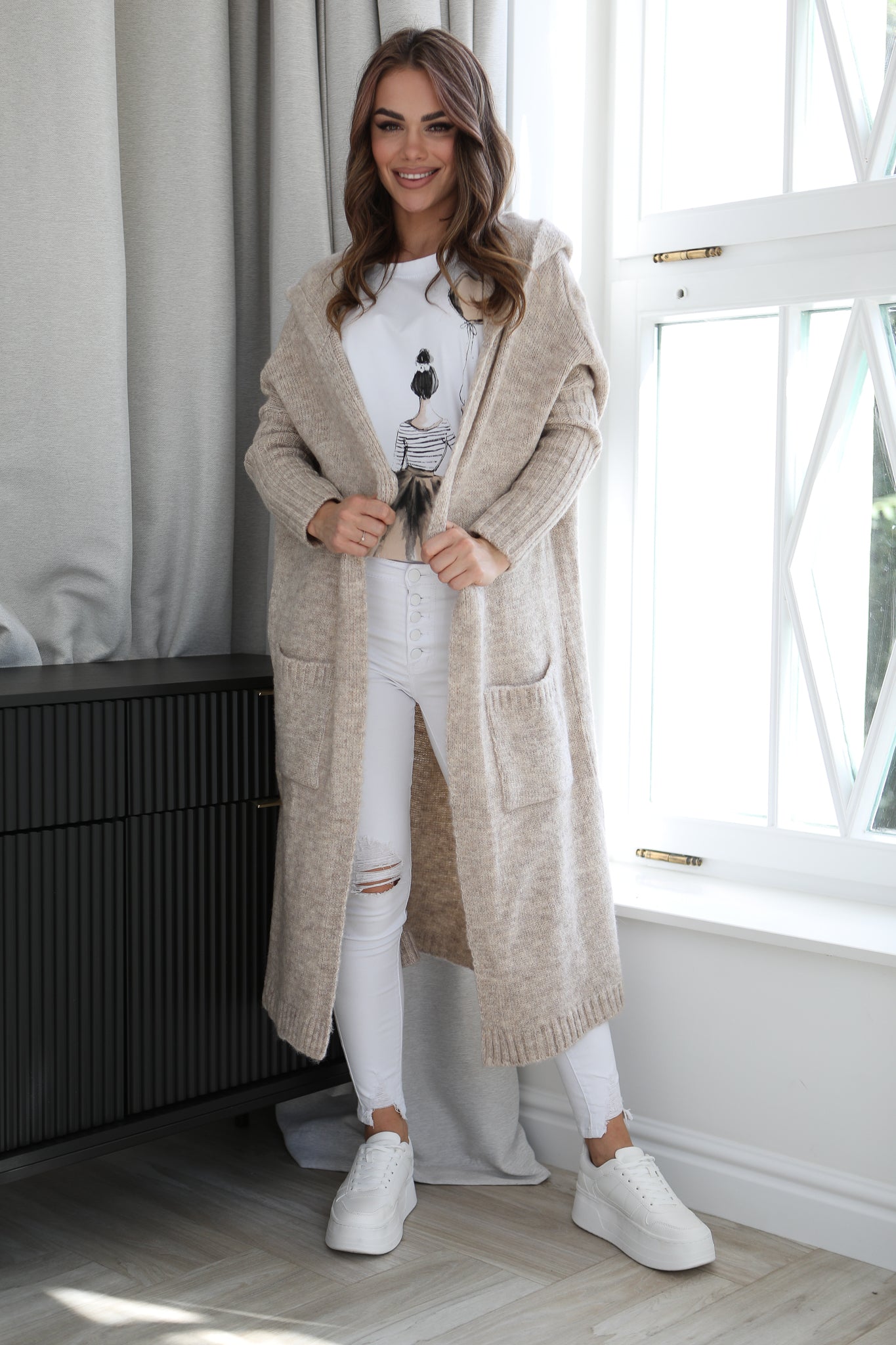 Krohn-e | Elegante Strickjacke für Damen