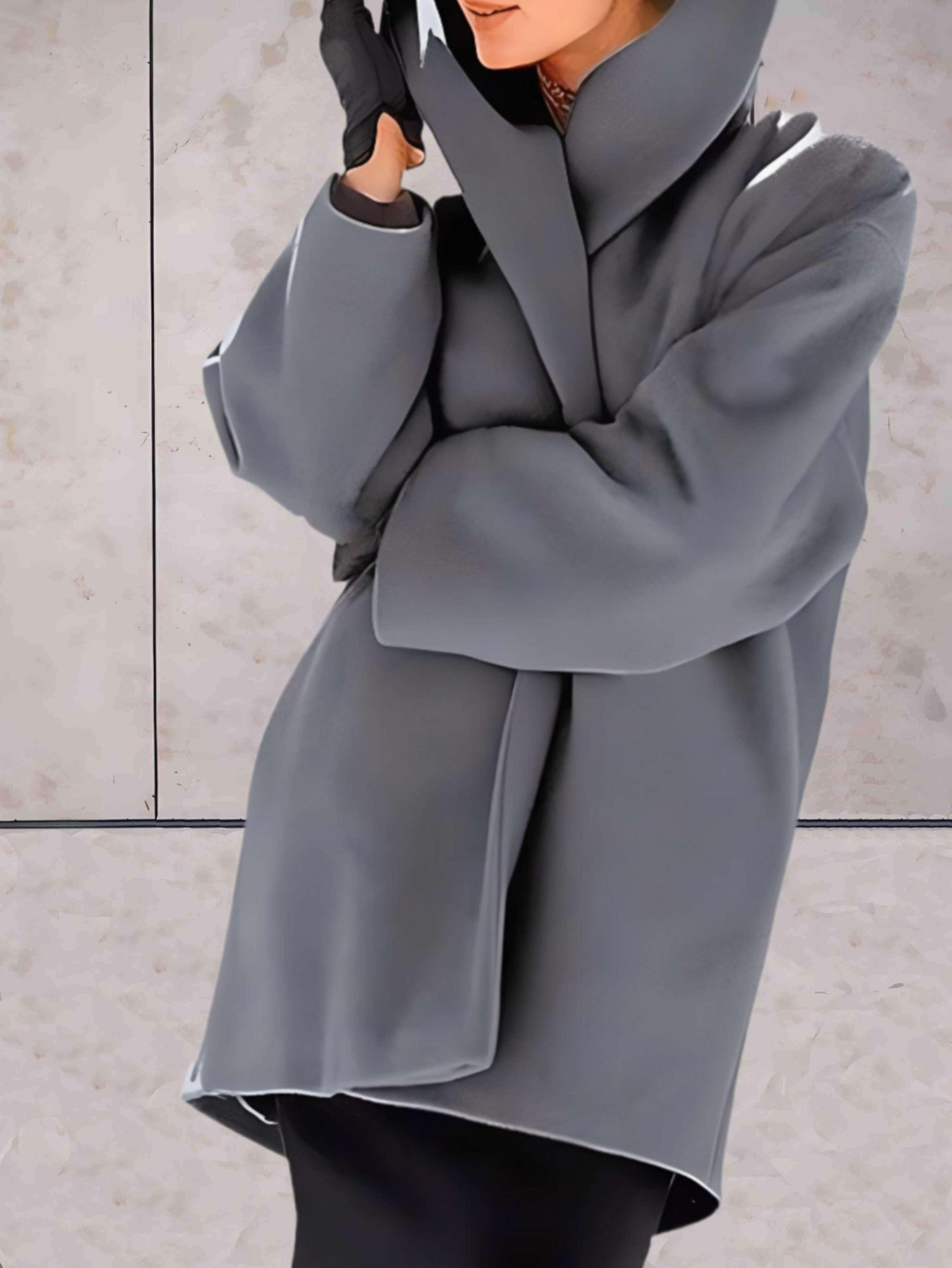 Krohn-e | Stilvolle Lockere Damen Winterjacke