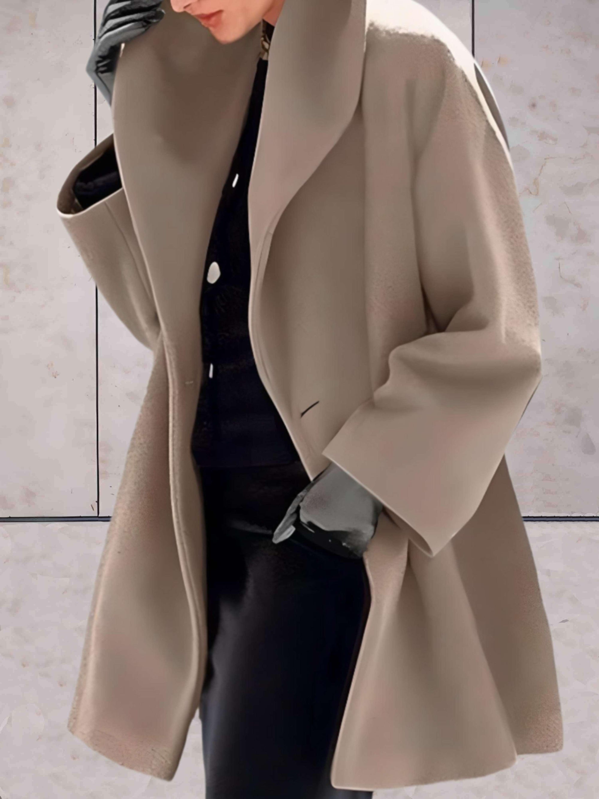 Krohn-e | Stilvolle Lockere Damen Winterjacke