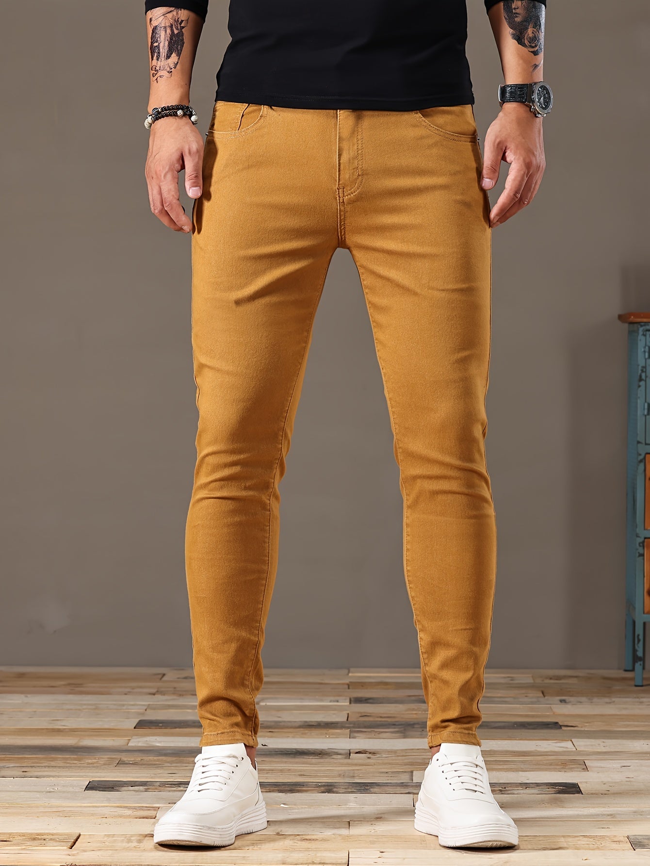 Schmale Stretch-Jeans für Herren von Aldo