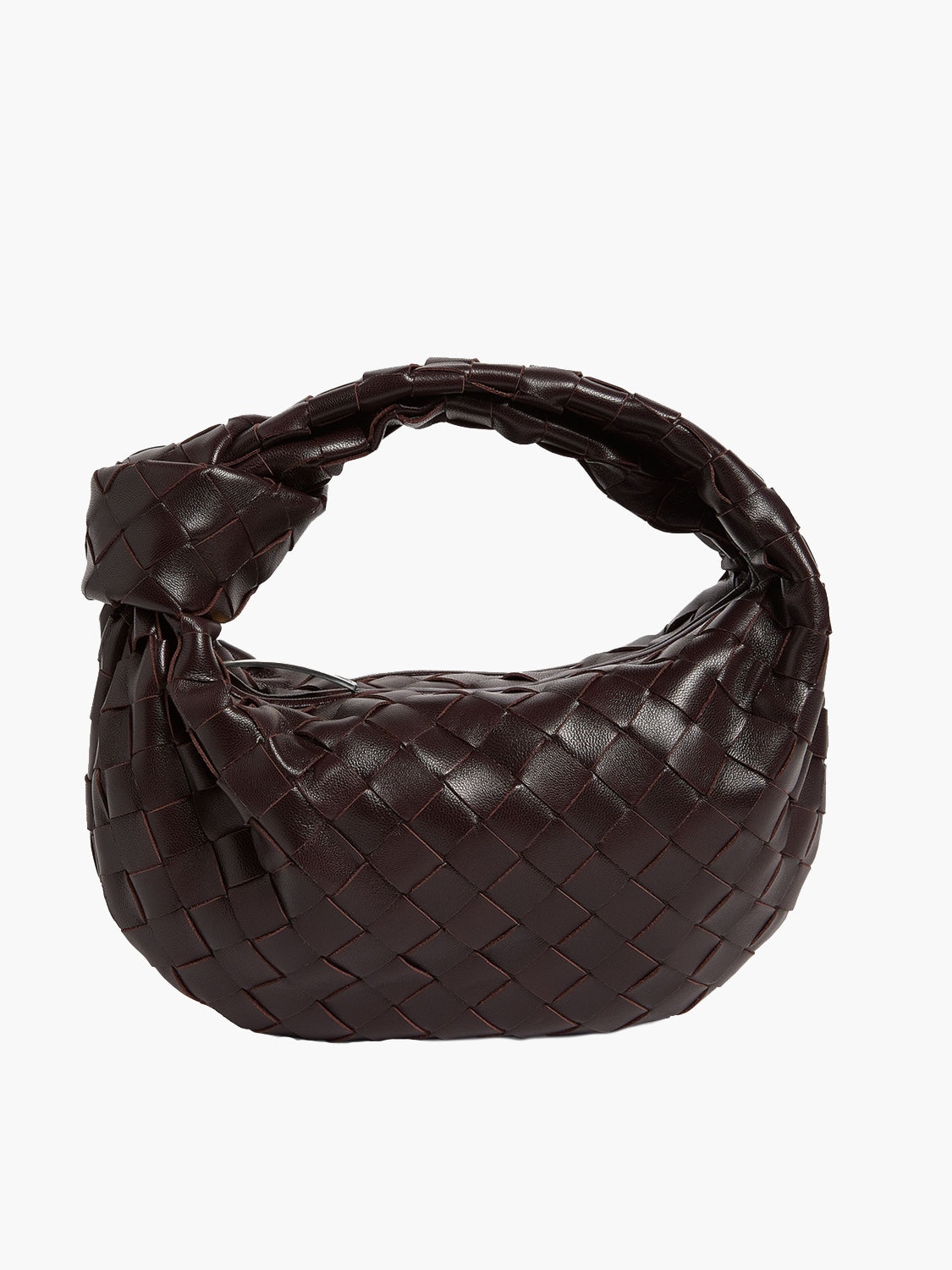 Krohn-e | Luxuriöse Geflochtene Handtasche in Metallic