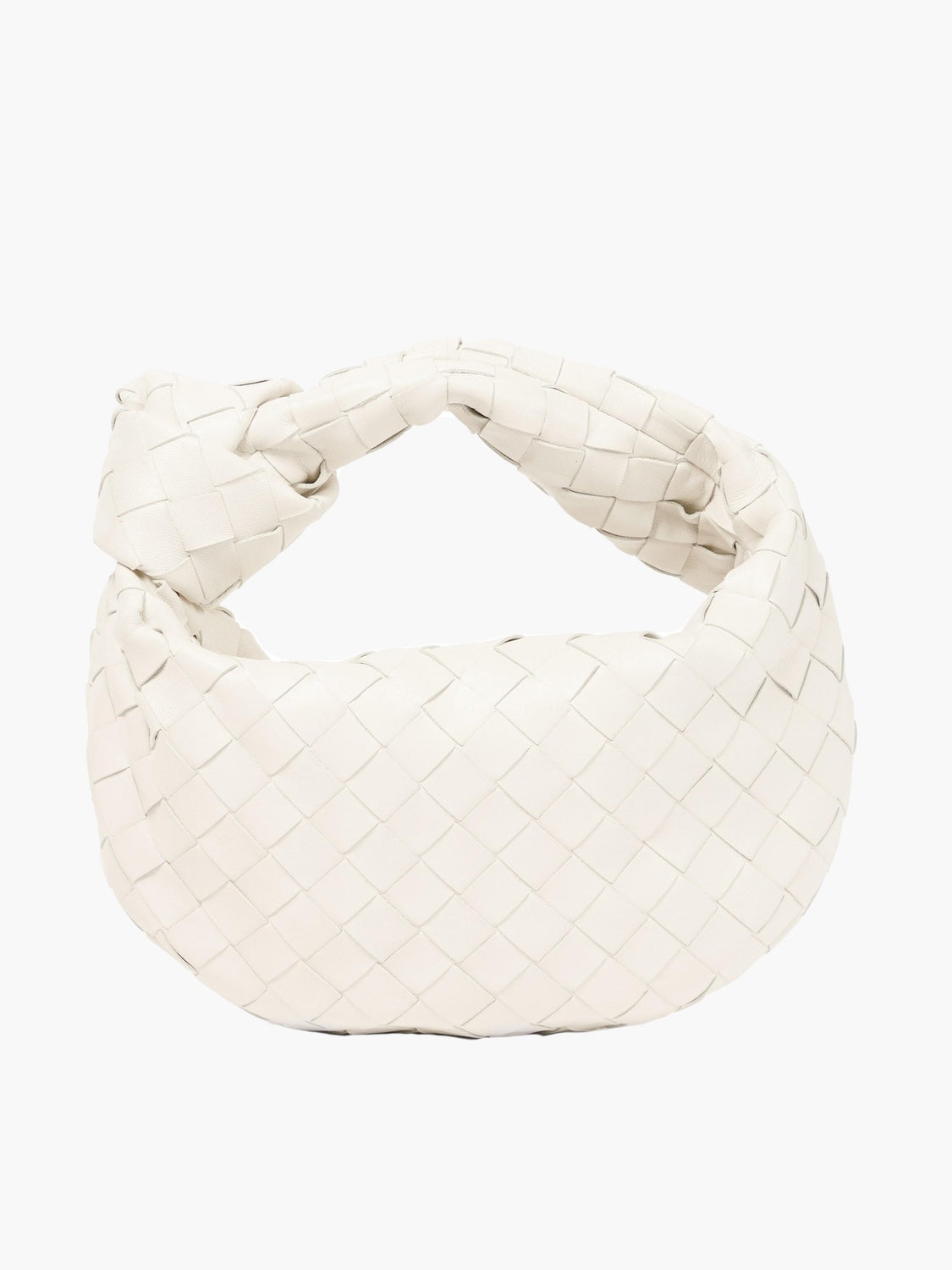 Krohn-e | Luxuriöse Geflochtene Handtasche in Metallic
