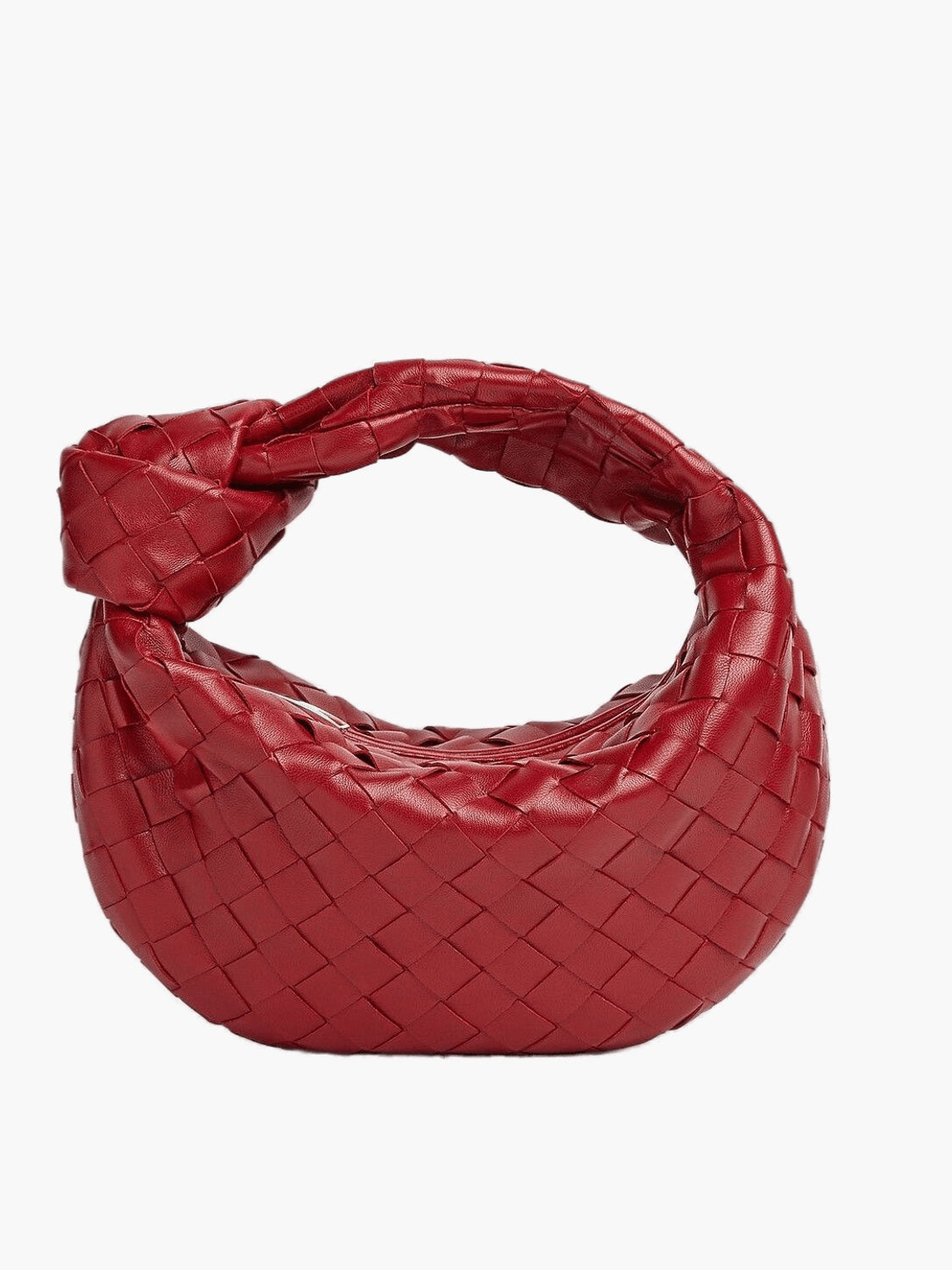 Krohn-e | Luxuriöse Geflochtene Handtasche in Metallic
