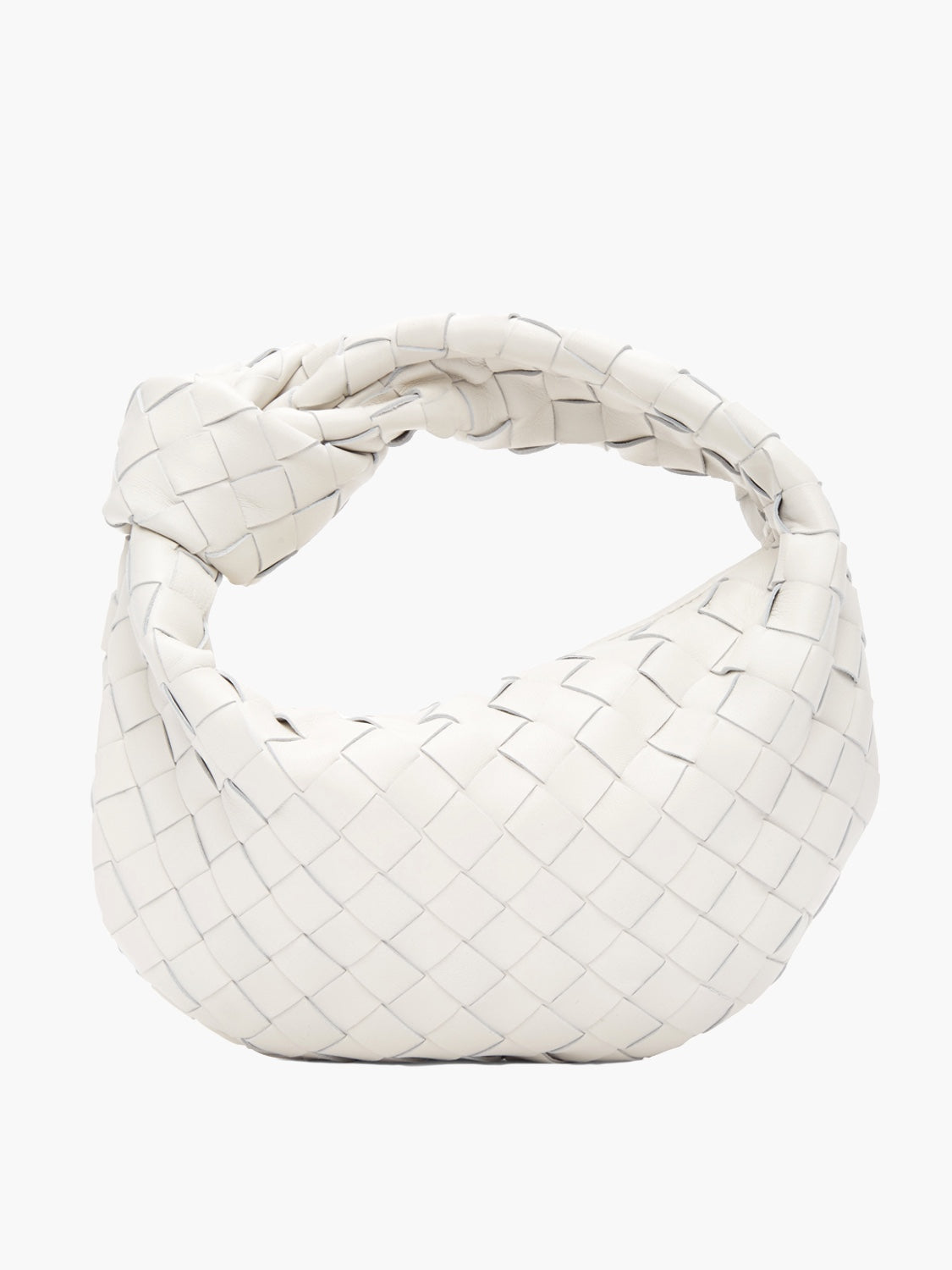 Krohn-e | Luxuriöse Geflochtene Handtasche in Metallic