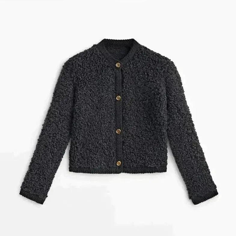 Krohn-e | Gemütlicher Teddy Cardigan