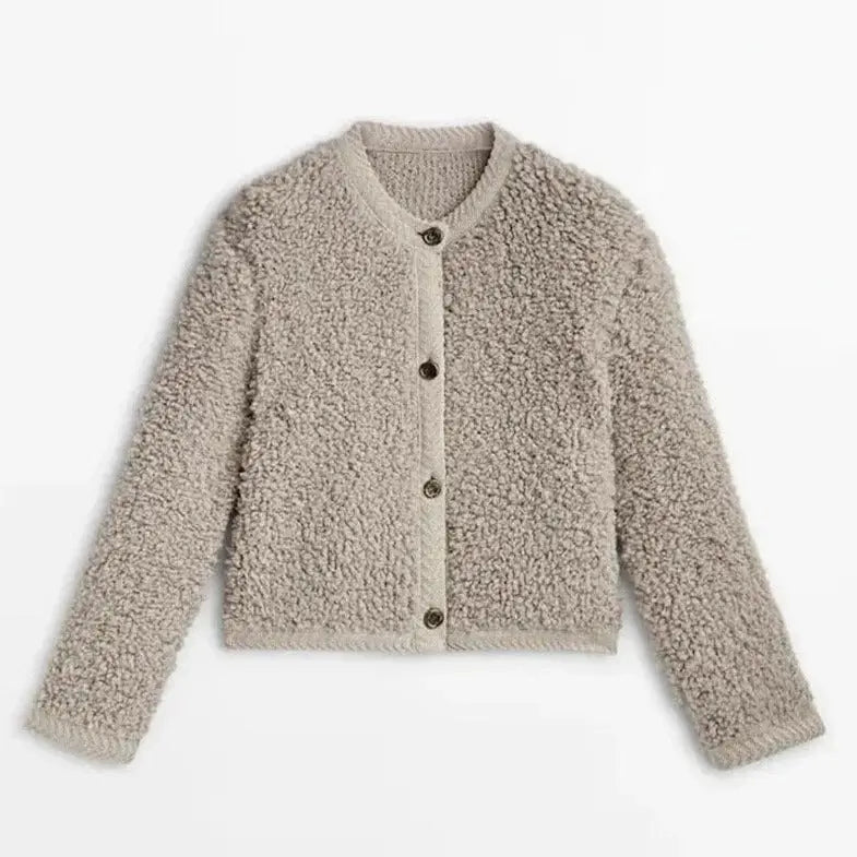 Krohn-e | Gemütlicher Teddy Cardigan