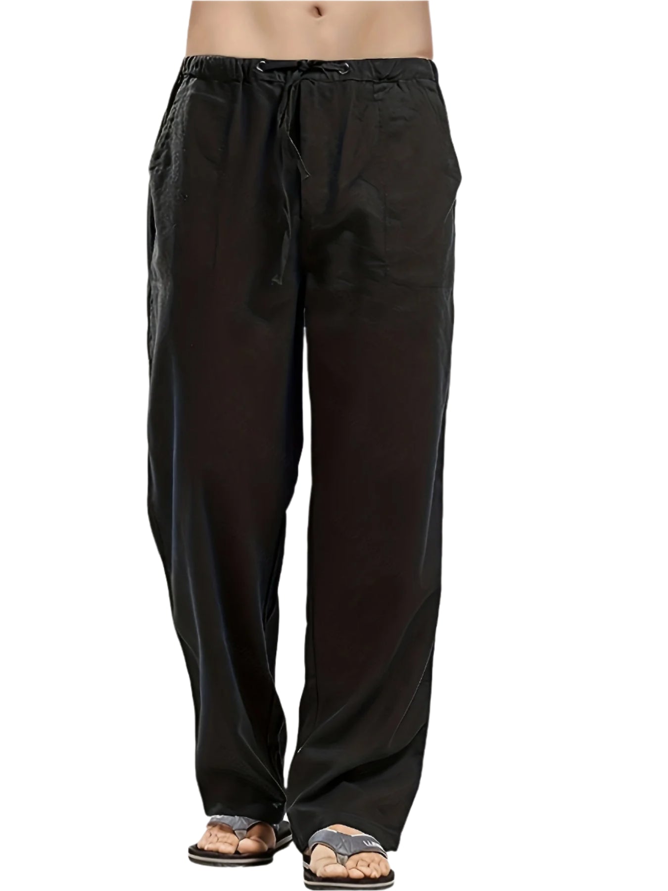 Baumwoll-Leinen Shorts - Doriano