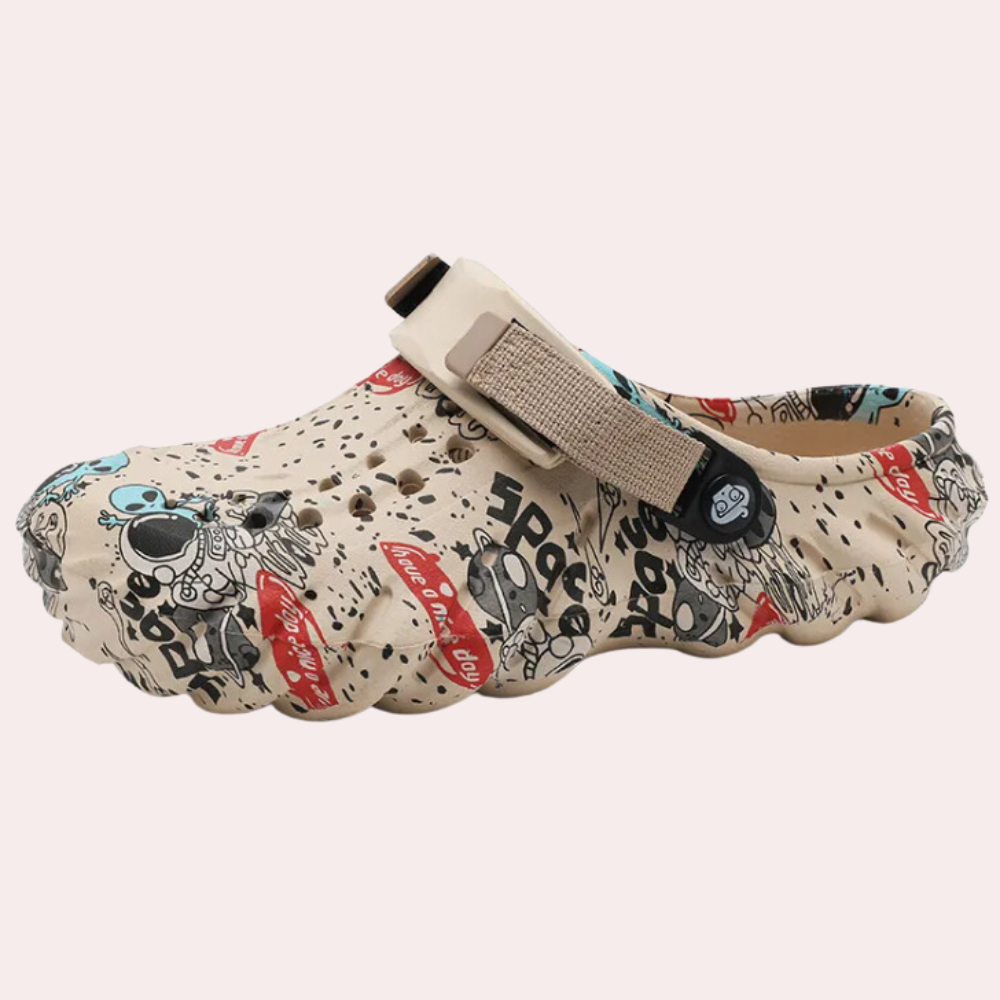 Sommerliche, wasserdichte Sportsandalen Fermo