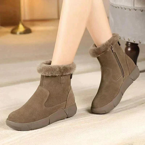 Krohn-e | Warme Winterstiefel mit Fell für Frauen
