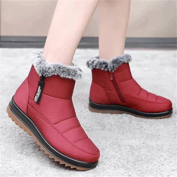 Krohn-e | Rutschfeste Dicke Warme Kurze Stiefel für Damen