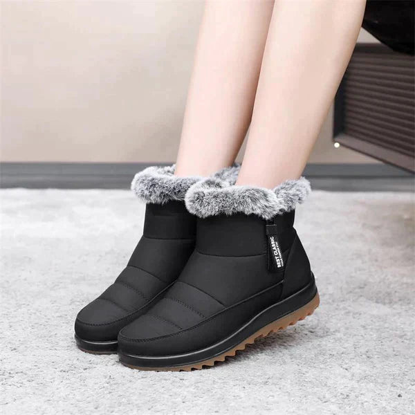 Krohn-e | Rutschfeste Dicke Warme Kurze Stiefel für Damen