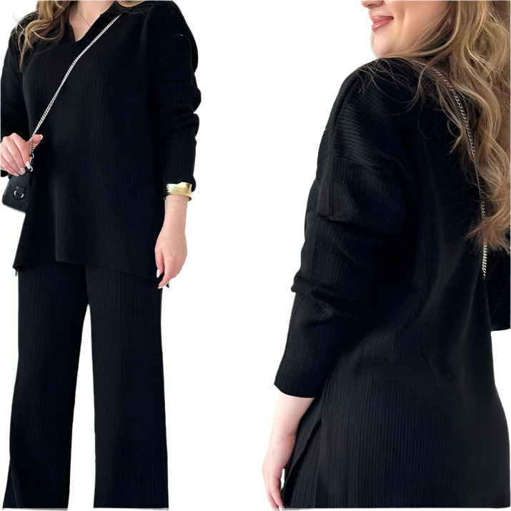 Krohn-e | Zweiteiliges Übergröße Loungewear Satz