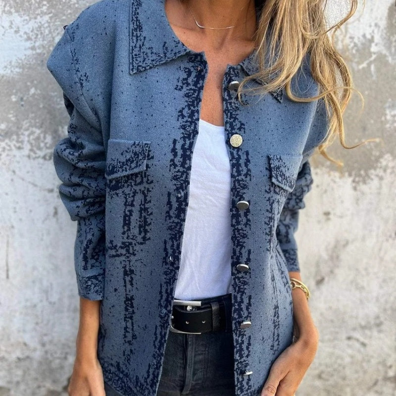 Krohn-e | Schicker Blazer mit Taschen für Frauen