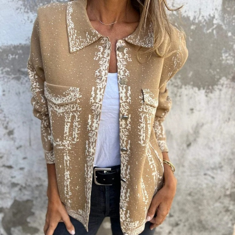 Krohn-e | Schicker Blazer mit Taschen für Frauen