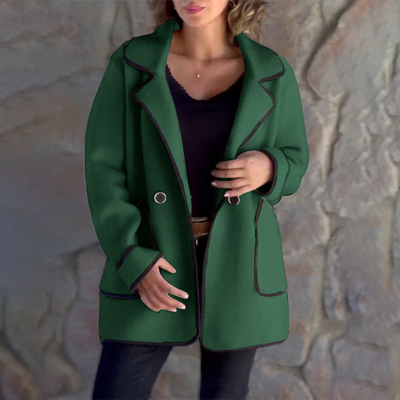 Krohn-e | Freizeitjacke mit Knopf für Damen