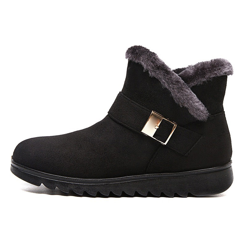Murphy Schneestiefel: Plüschfutter & weiche Anti-Rutschsohle