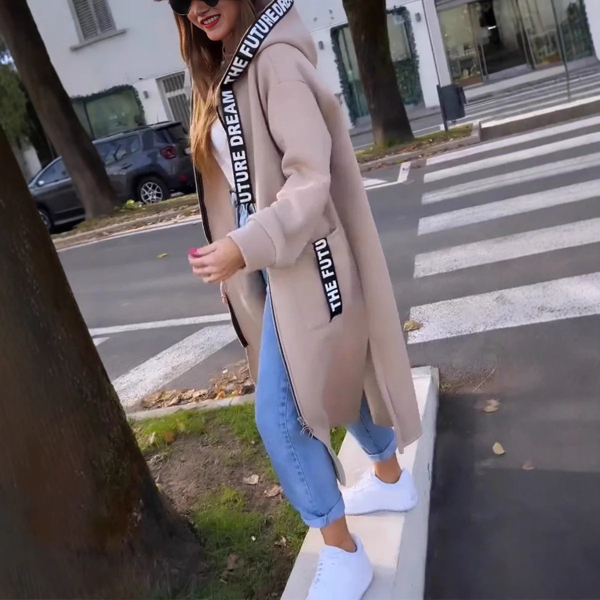 Krohn-e | Langarm Sweatshirt mit Kapuze