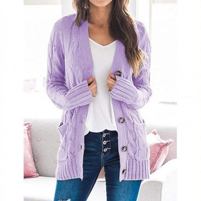 Krohn-e | Damenstrickjacke, vielseitig & bequem