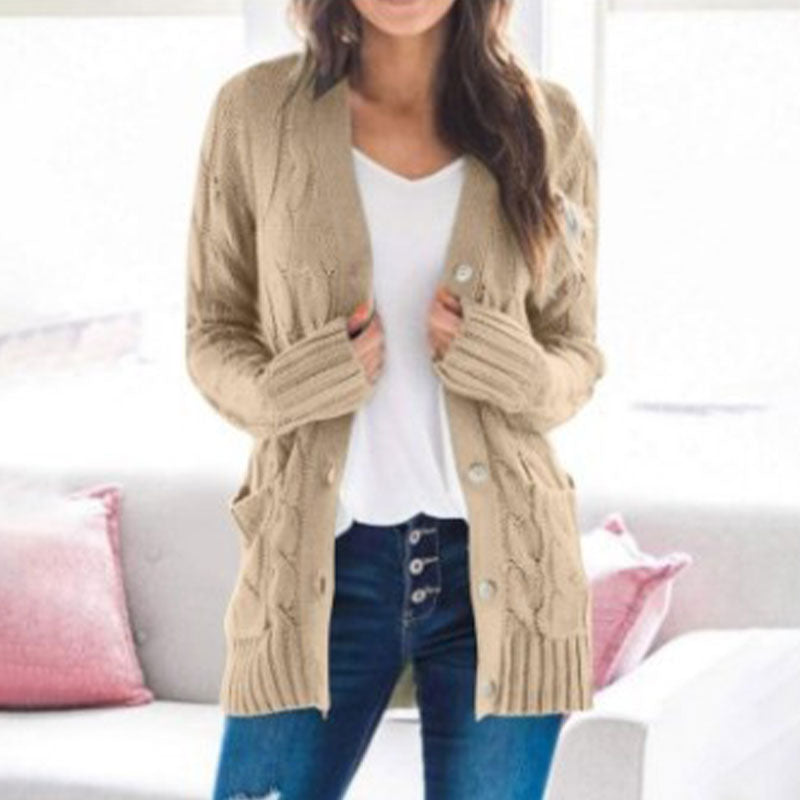 Krohn-e | Damenstrickjacke, vielseitig & bequem