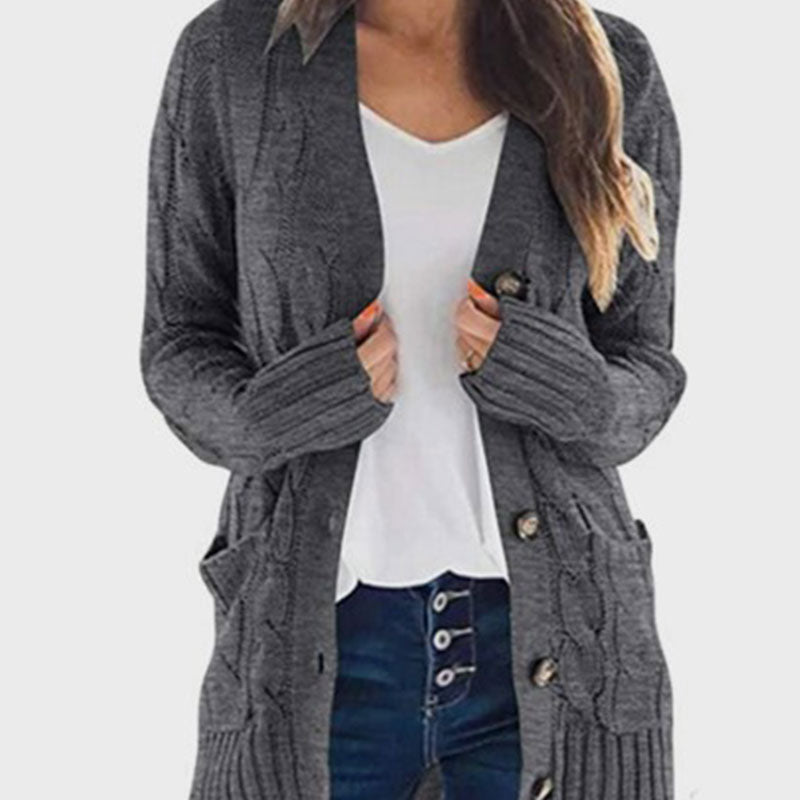 Krohn-e | Damenstrickjacke, vielseitig & bequem