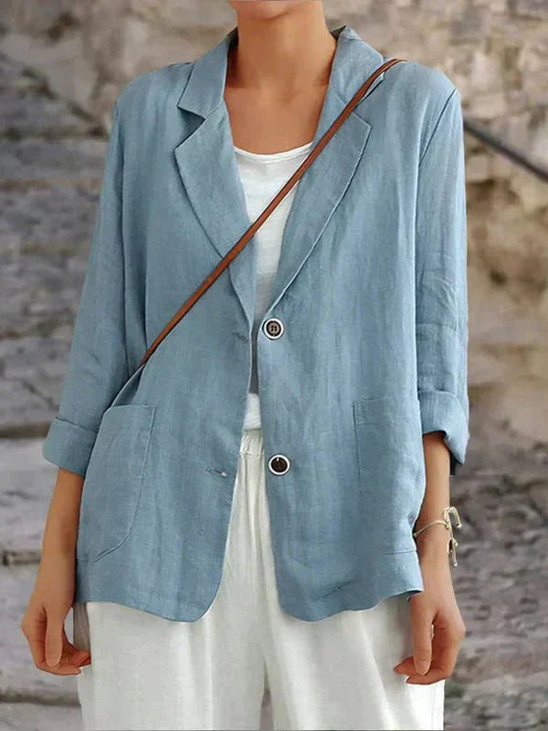 Krohn-e | Eleganter Leinenblazer