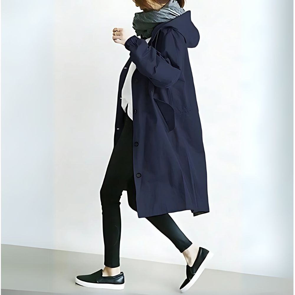 Entspannter, wasserdichter Trenchcoat Constanze