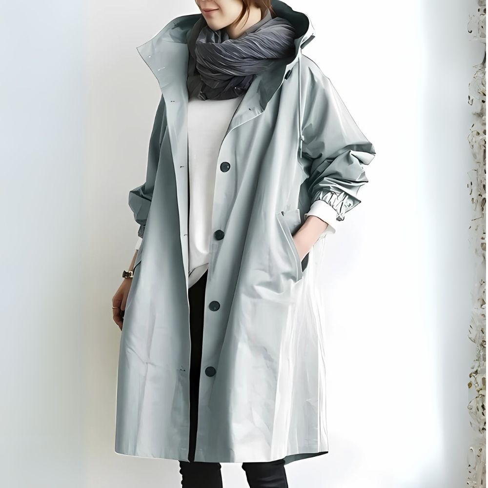 Entspannter, wasserdichter Trenchcoat Constanze