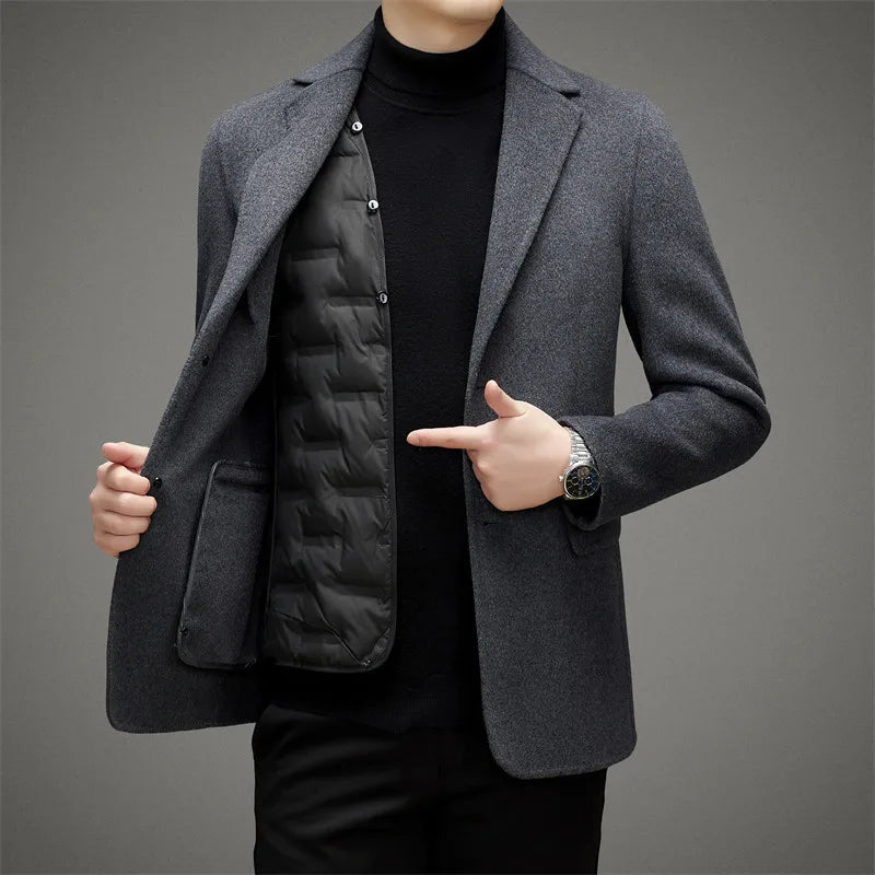 Elegantes Wollmantelmodell Malvin