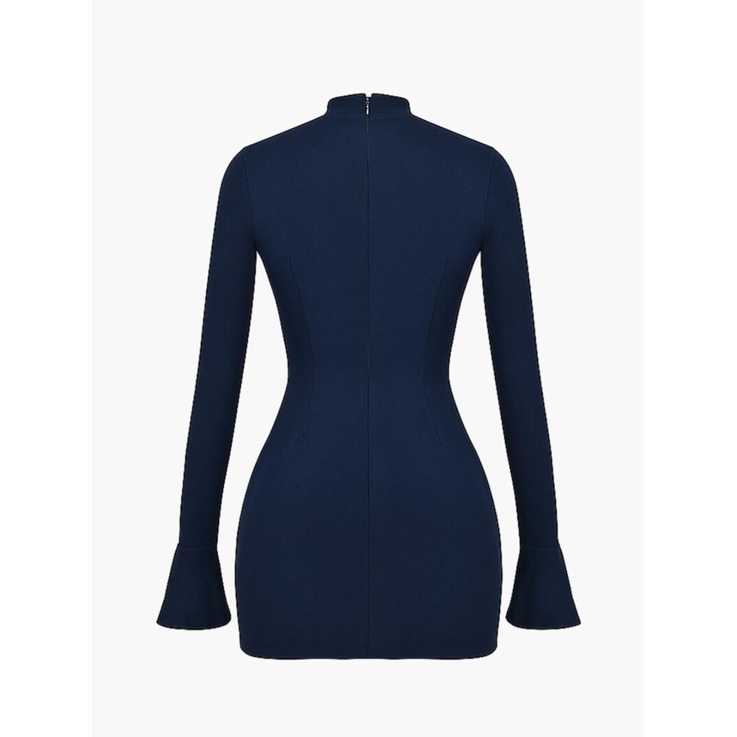 Elegantes Langarmkleid - Franze