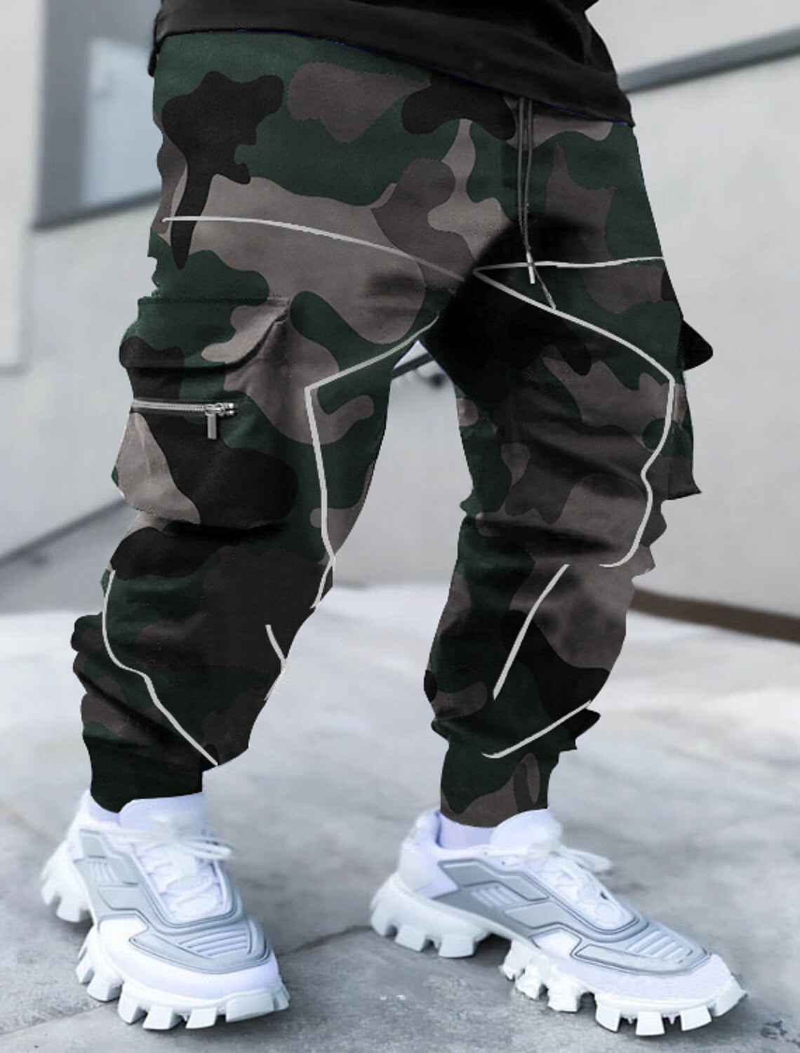 Sommerliche, modische Haremshosen von Friedrich