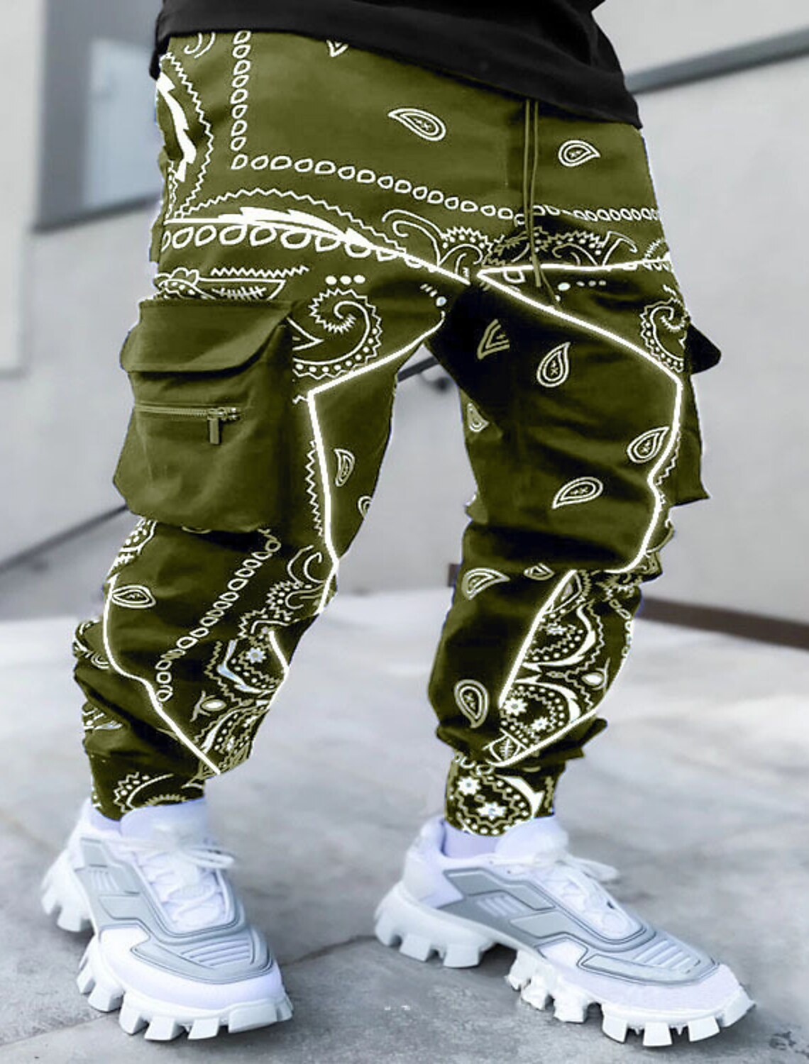 Sommerliche, modische Haremshosen von Friedrich