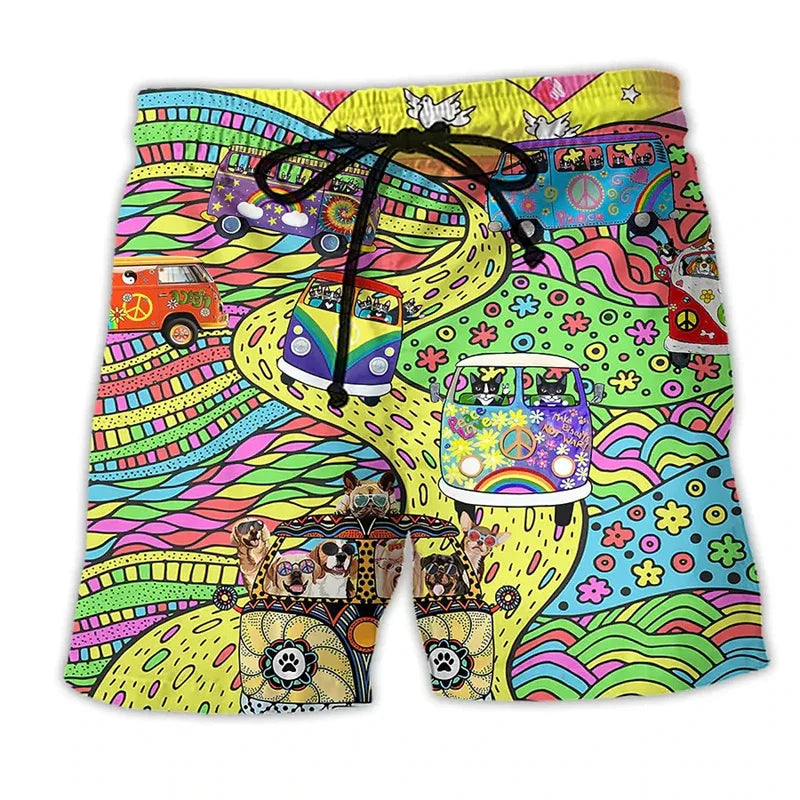 Klassische, stylische Herren-Strandshorts - Magno