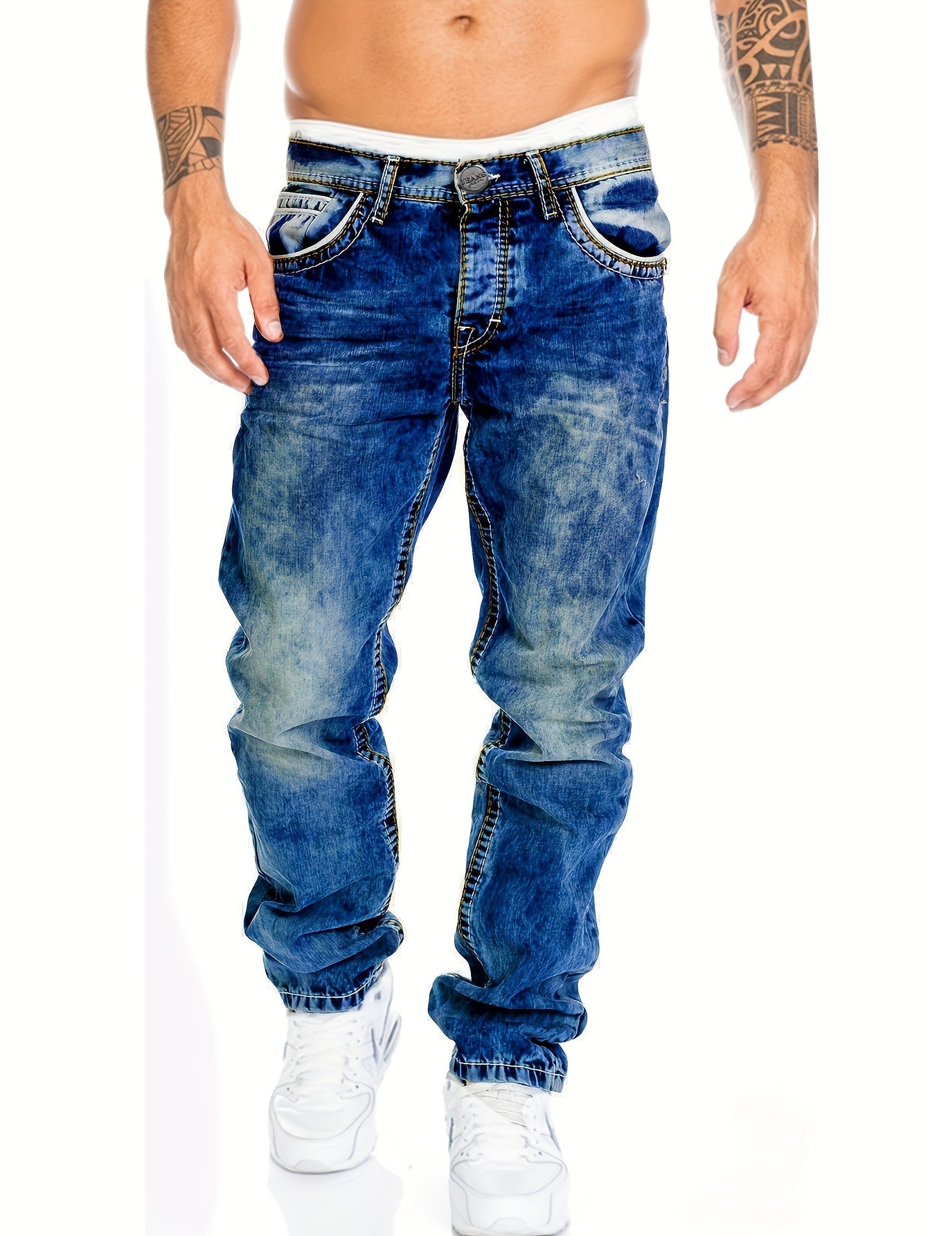 Moderne, schmale Jeans für Herren von Tigreal
