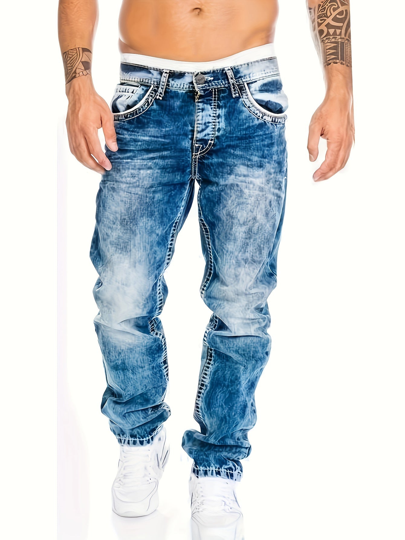 Moderne, schmale Jeans für Herren von Tigreal