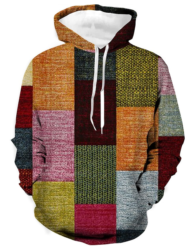 Modischer Kapuzenpullover aus Plüsch für Herren – Henry